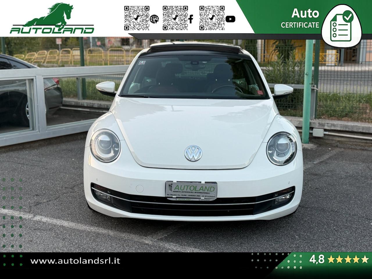 Volkswagen Maggiolino 1.6 tdi Design 105cv dsg