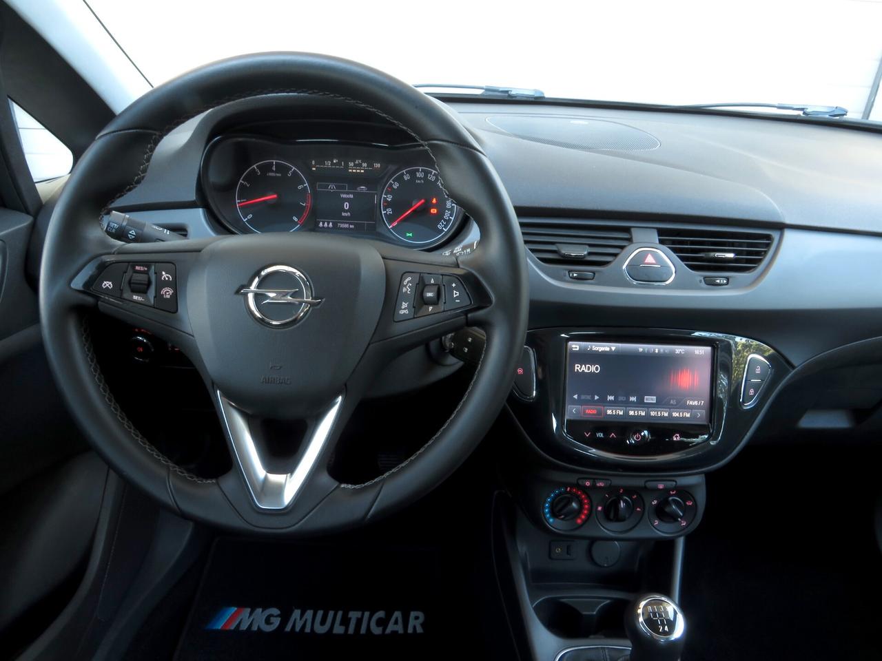 Opel Corsa 1.2 5p 70cv n-joy. km 73.600. bluetooth/usb