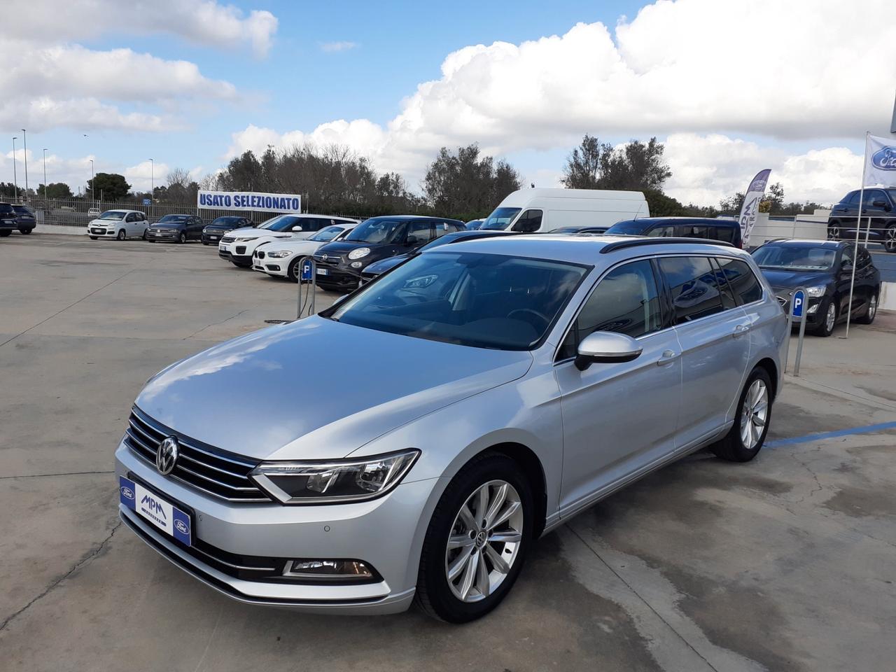 VOLKSWAGEN PASSAT SW BLUEMOTION 2.0 TDI 150CV CAMBIO AUTOMATICO