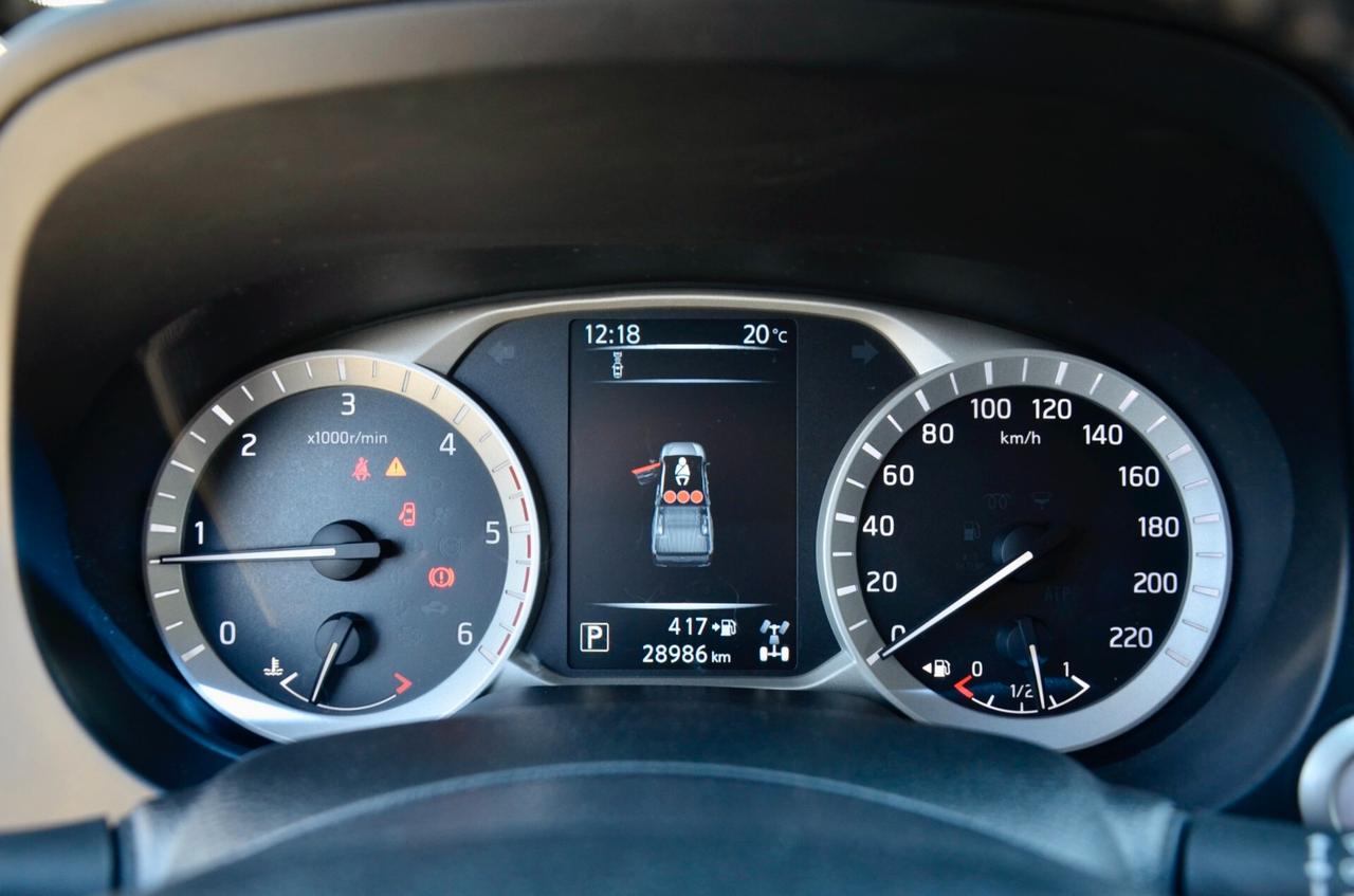 NISSAN NAVARA 2.3 DCI D.CAB 4wd 190cv AUTO, UFF ITALIANA, GANCIO TRAINO, RETRO 360°, PERMUTE