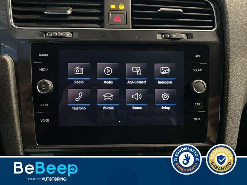 Volkswagen Golf 5P 1.0 TSI TRENDLINE TECH&SOUND PACK 115CV