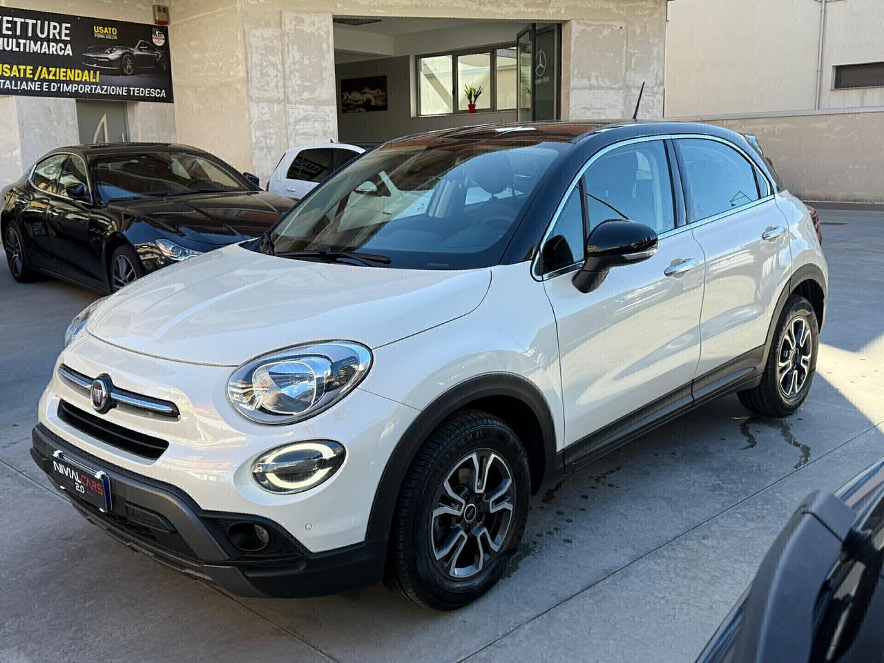 Fiat 500X CROSS 1.3MJT BICOLOR PERLA/NERO-NAVI-CAMERA-ANTICOLLISIONE