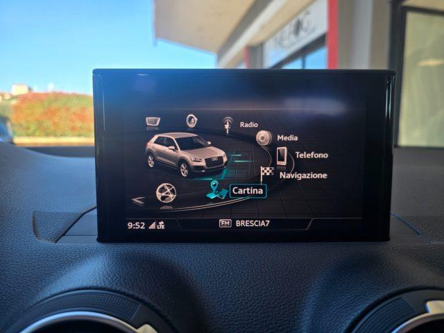 AUDI Q2 30 TDI S tronic LED Navigatore Radar ACC 18" PDC