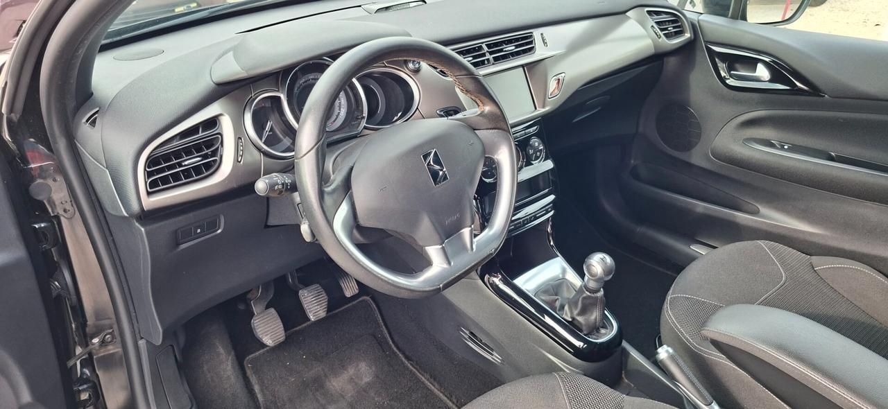 DS3 3 PureTech 82 So Chic NAVI/PELLE/TELEC. GARANZ.12MESI