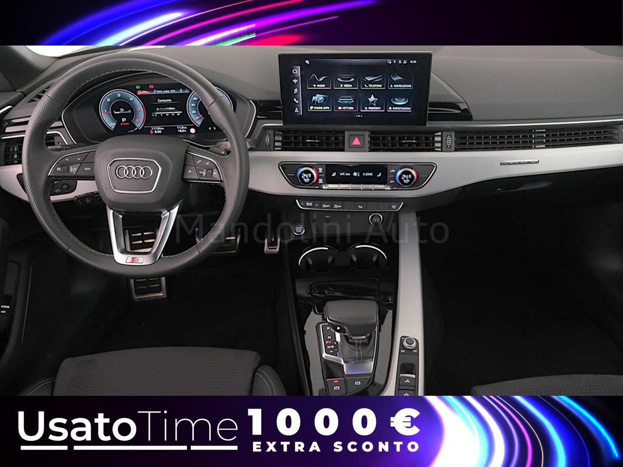 Audi A5 cabrio 40 2.0 tdi mhev 204cv s line edition quattro s tronic