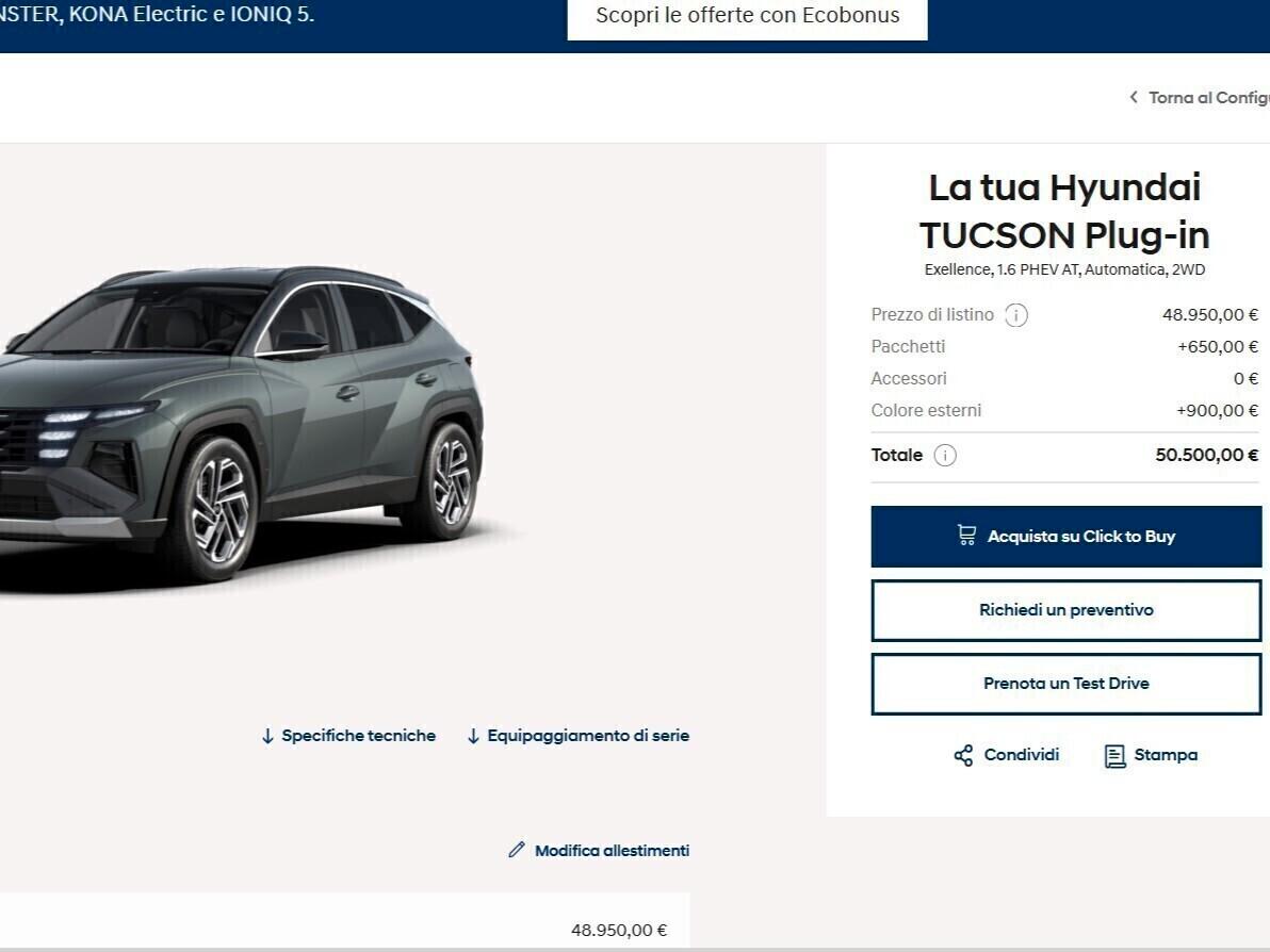 Hyundai Tucson 1.6 PLUG-IN Exellence