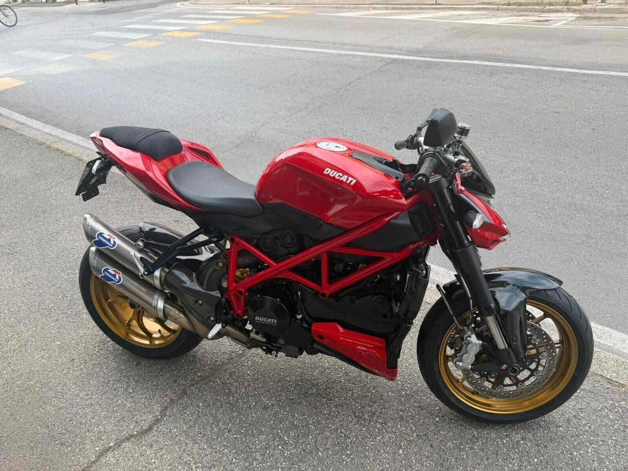 DUCATI STREETFIGHTER 848 ROSSO 10/2012 KM 31300