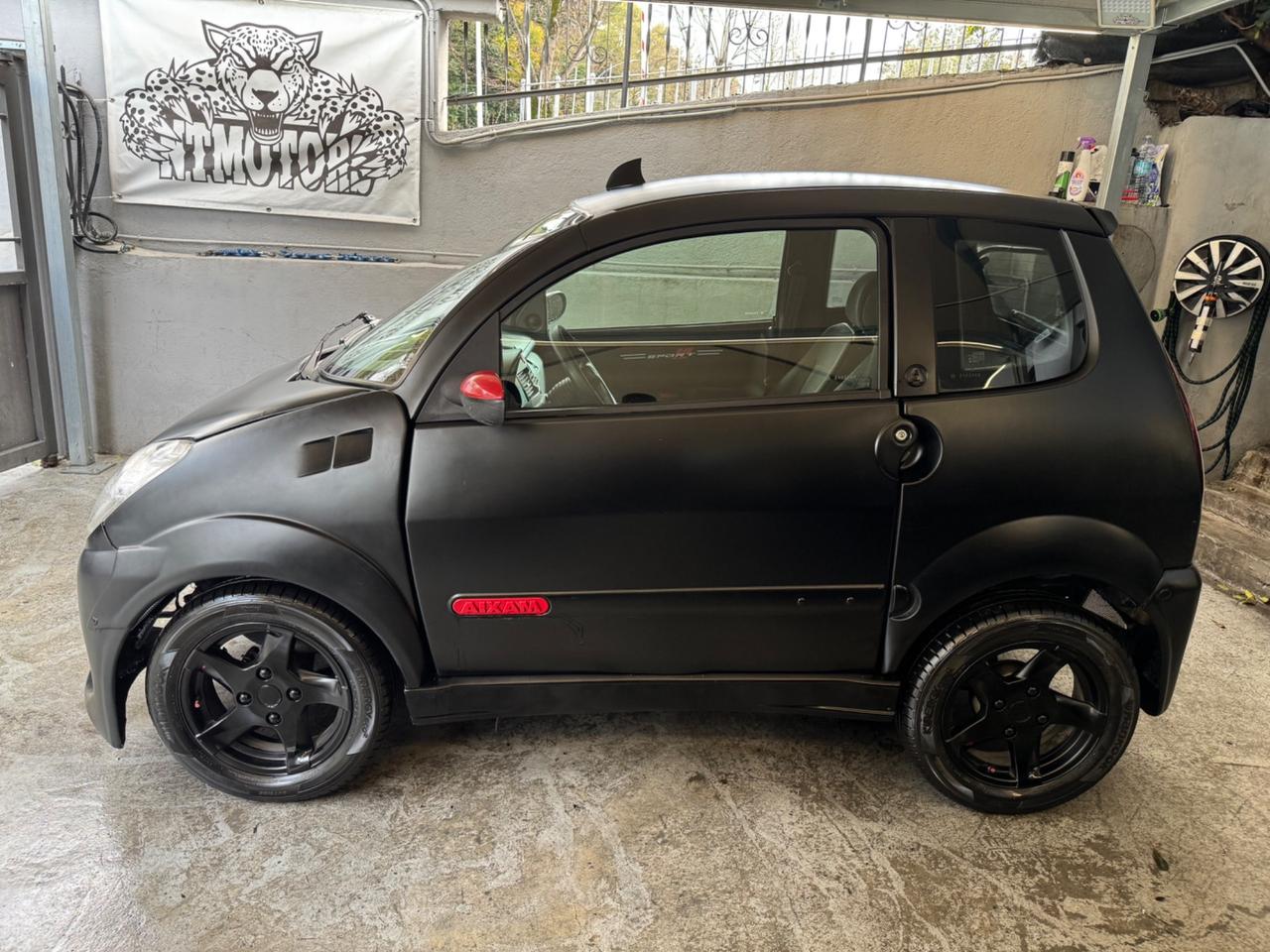 Aixam Sport Nero Opaco Permute e Trasporto