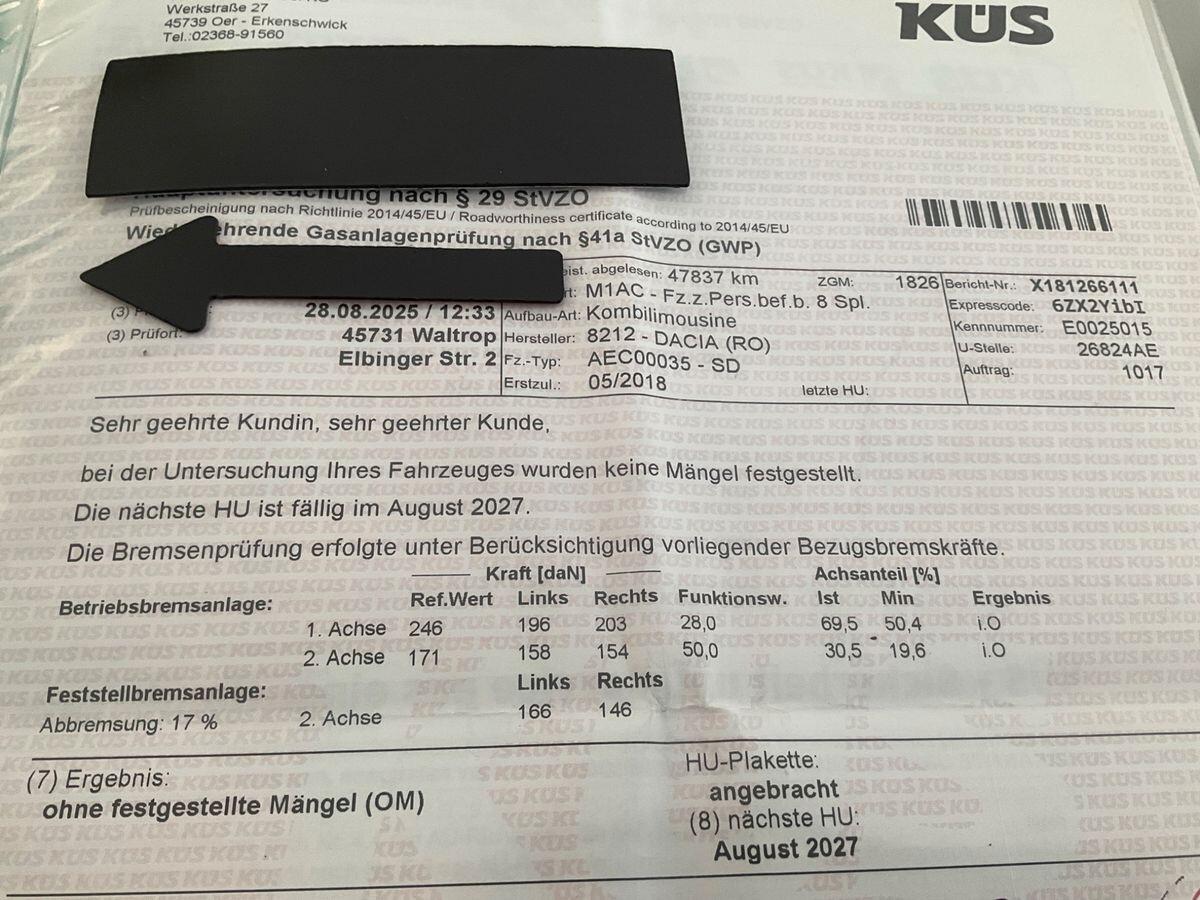 Dacia Dokker 1.6 8V 110CV GPL Comfort