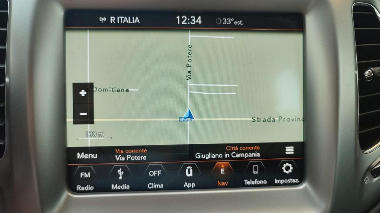 Jeep Compass 1.6 MJT 120 CV TELECAMERA NAVIGATORE INTERNI IN PELLE