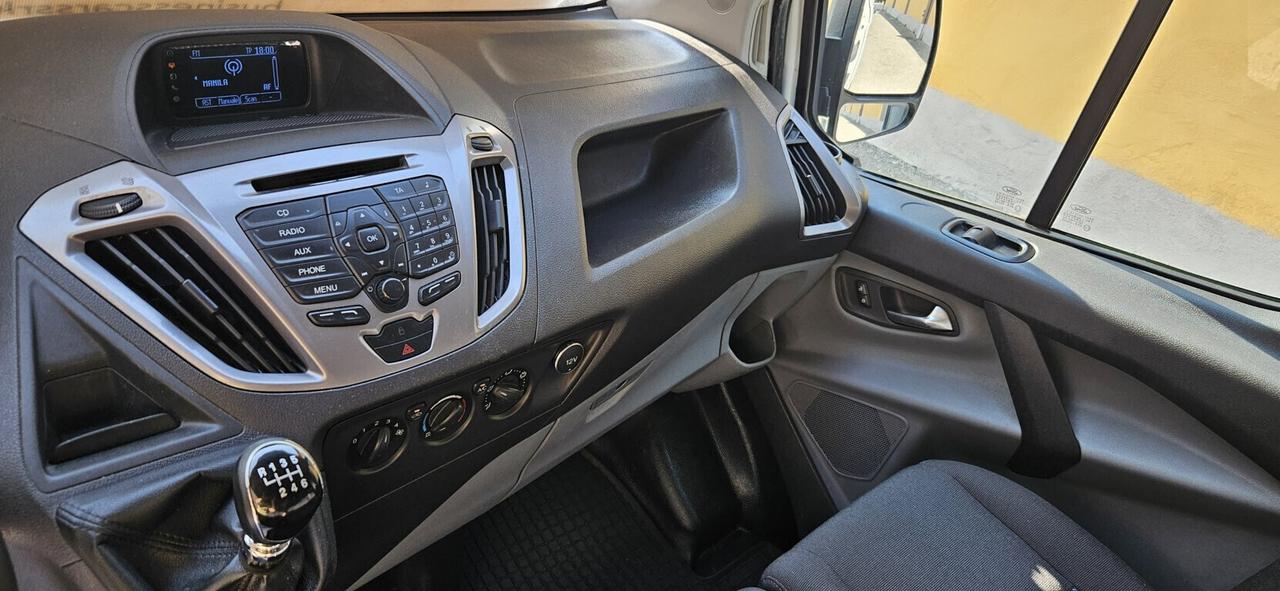 FORD TRANSIT CUSTOM 2.2 DCI 126 CV TA-PN CON GANCIO TRAINO OMOLOGATO! UNICO PROPRIETARIO!+IVA