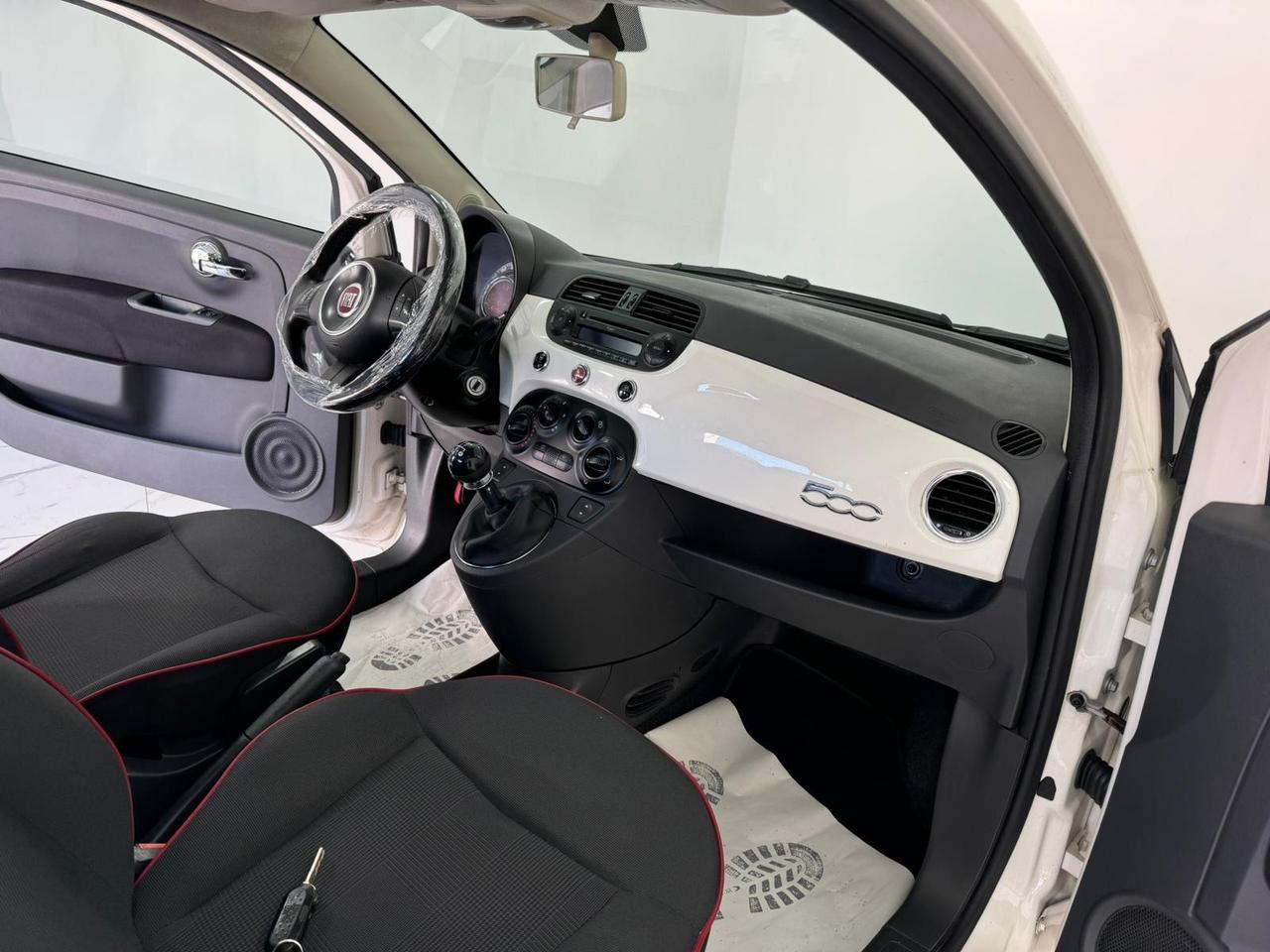 Fiat 500 1.2 Benzina -INTERNI IN PELLE-GARANTITA-2015