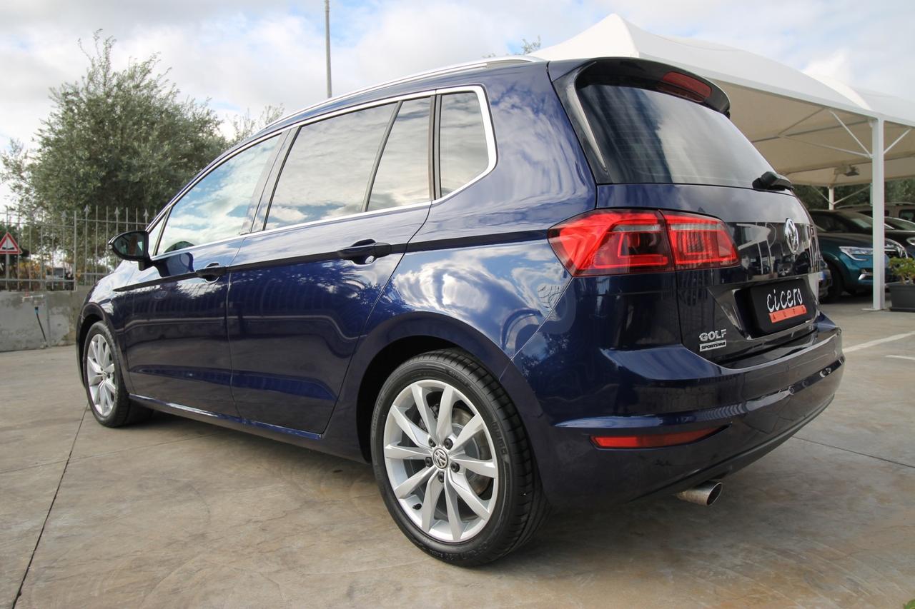 Volkswagen Golf Sportsvan 1.6 TDI 115CV Highline 2017