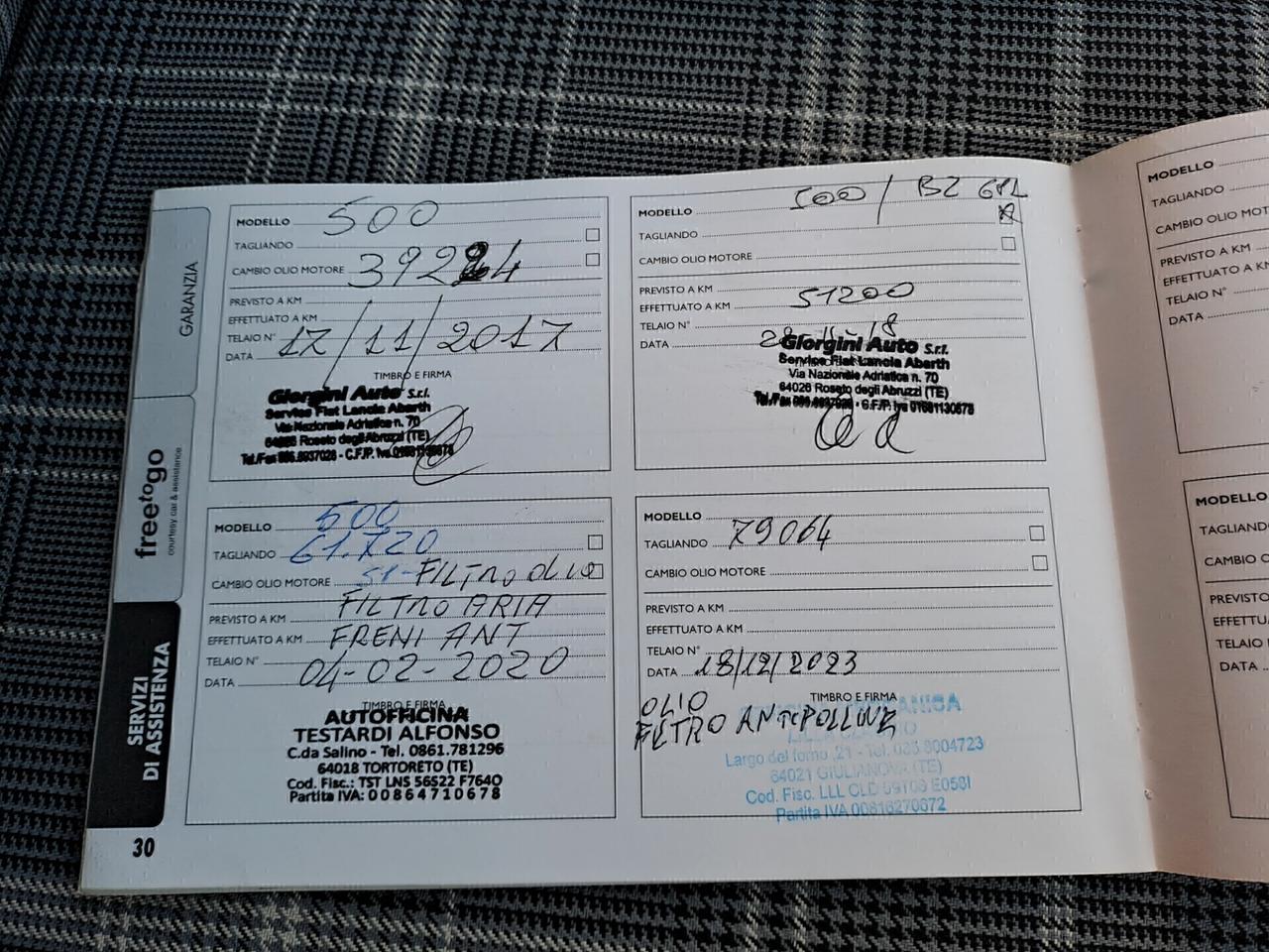 Fiat 500 1.2 Lounge GPL SOLI 91000KM