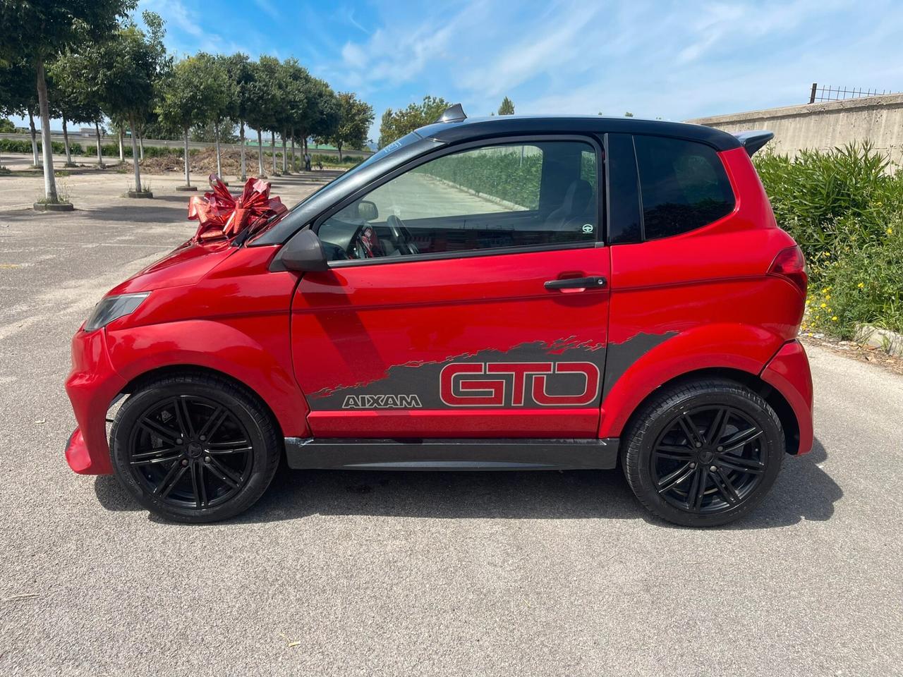 Minicar Aixam City GTO red TUNING