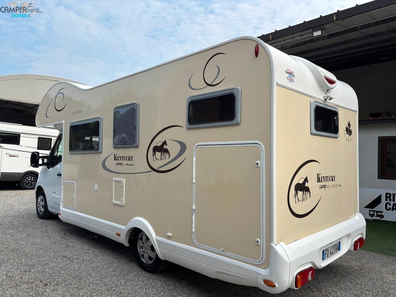 KENTUCKY CAMP K- LINE GC BY AHORN - Mansardato con letto matrimoniale in coda ed ampio garage