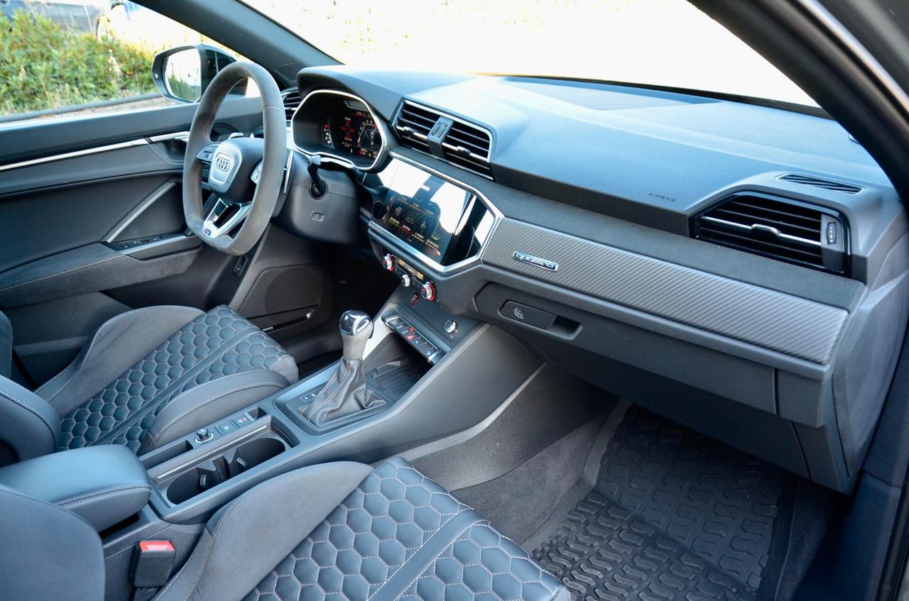 AUDI RSQ3 SPORTBACK 2.5 EDITION 10 YEARS QUATTRO 400cv S-TRONIC, BOLLO E SUPER 4/27, CARBOCERAMICA, TETTO, SEDILI CARBONIO, MATRIX, HI-FI SONOS, PERMUTE