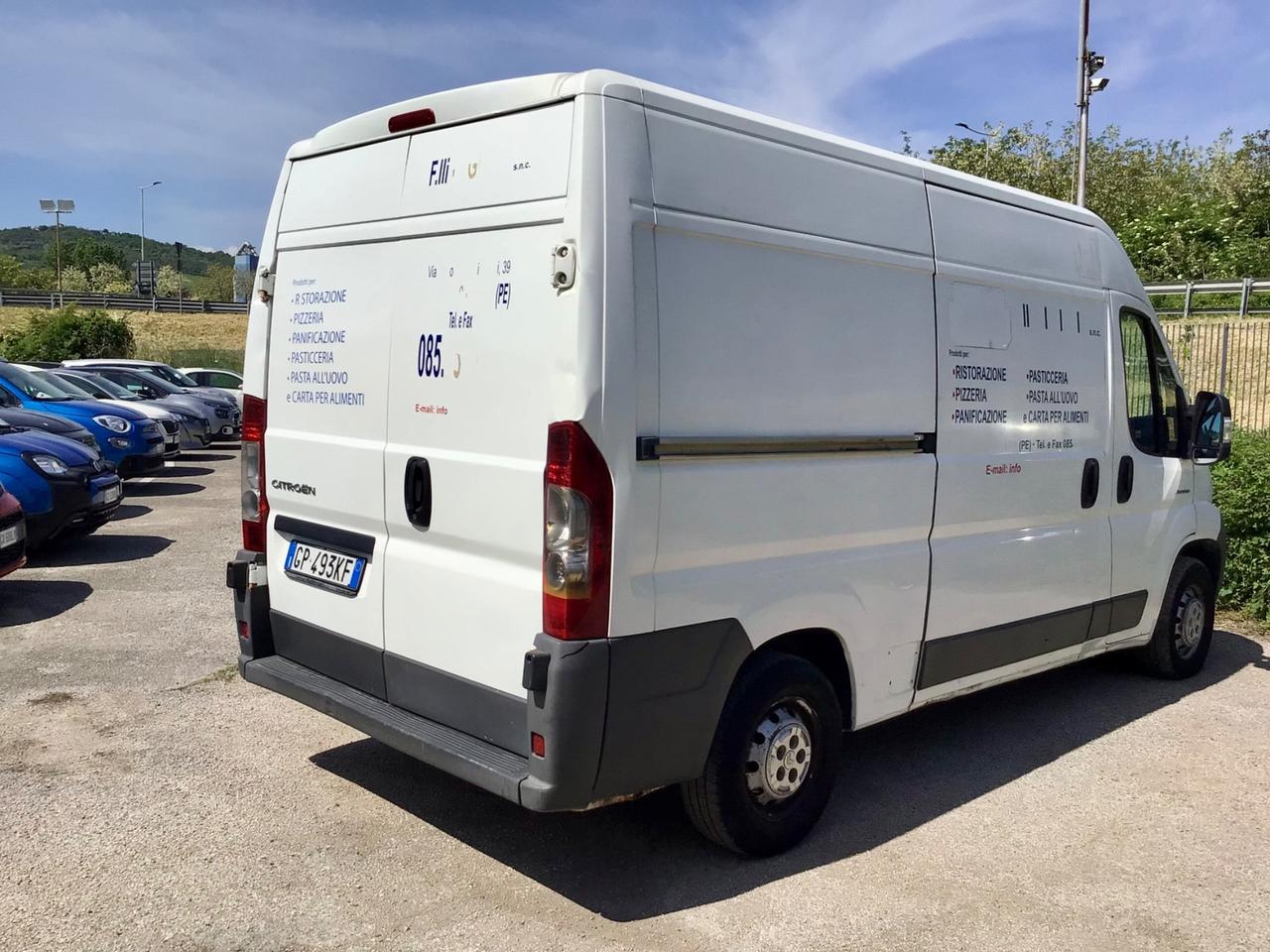 Citroen Jumper Furgone 2.2 HDi Turbo diesel 120 Cv Passo Lungo Tetto Alto Coibentato