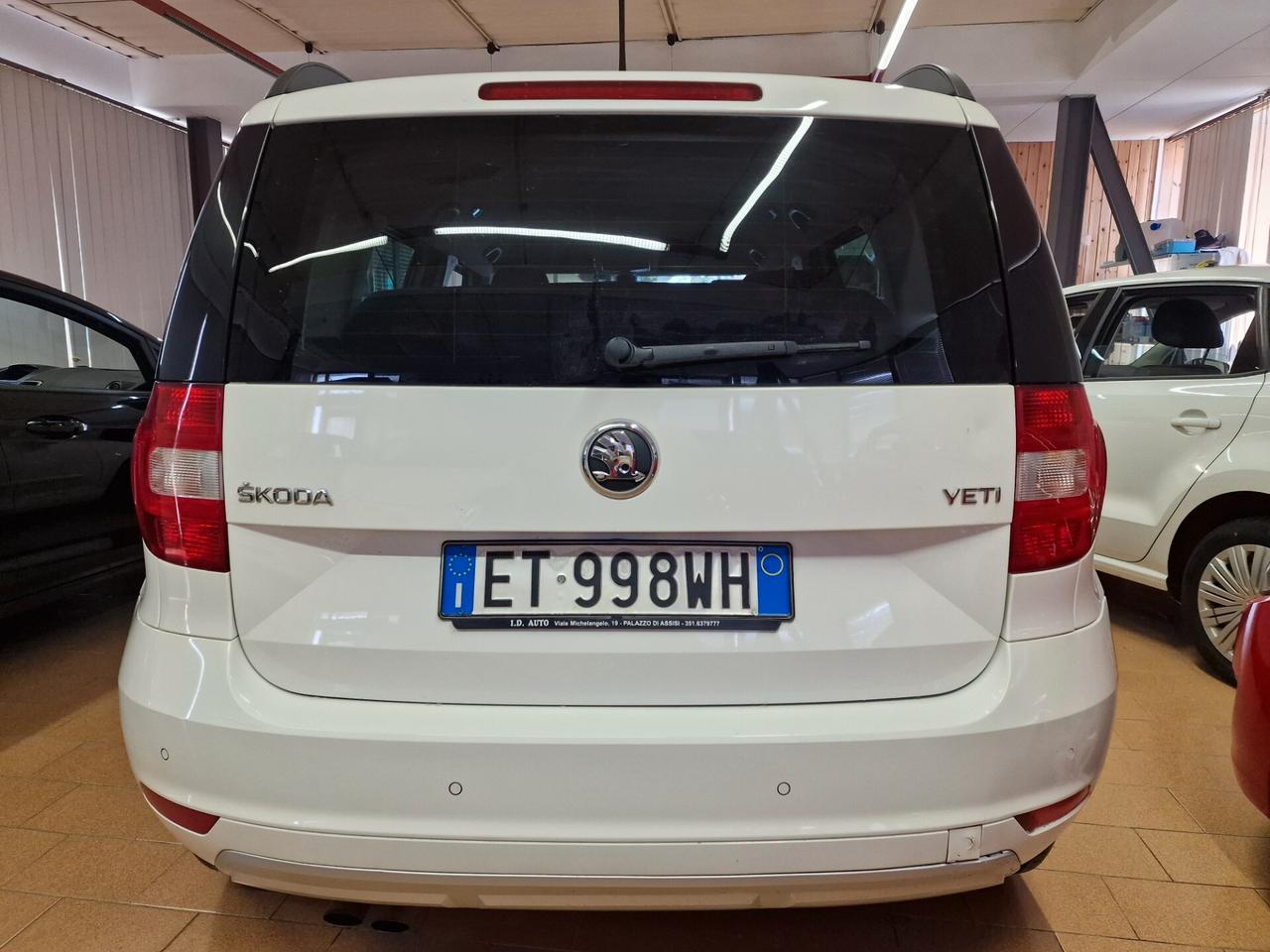 Skoda Yeti Outdoor 1.6 TDI CR 105 CV DSG , 135 mila chilometri