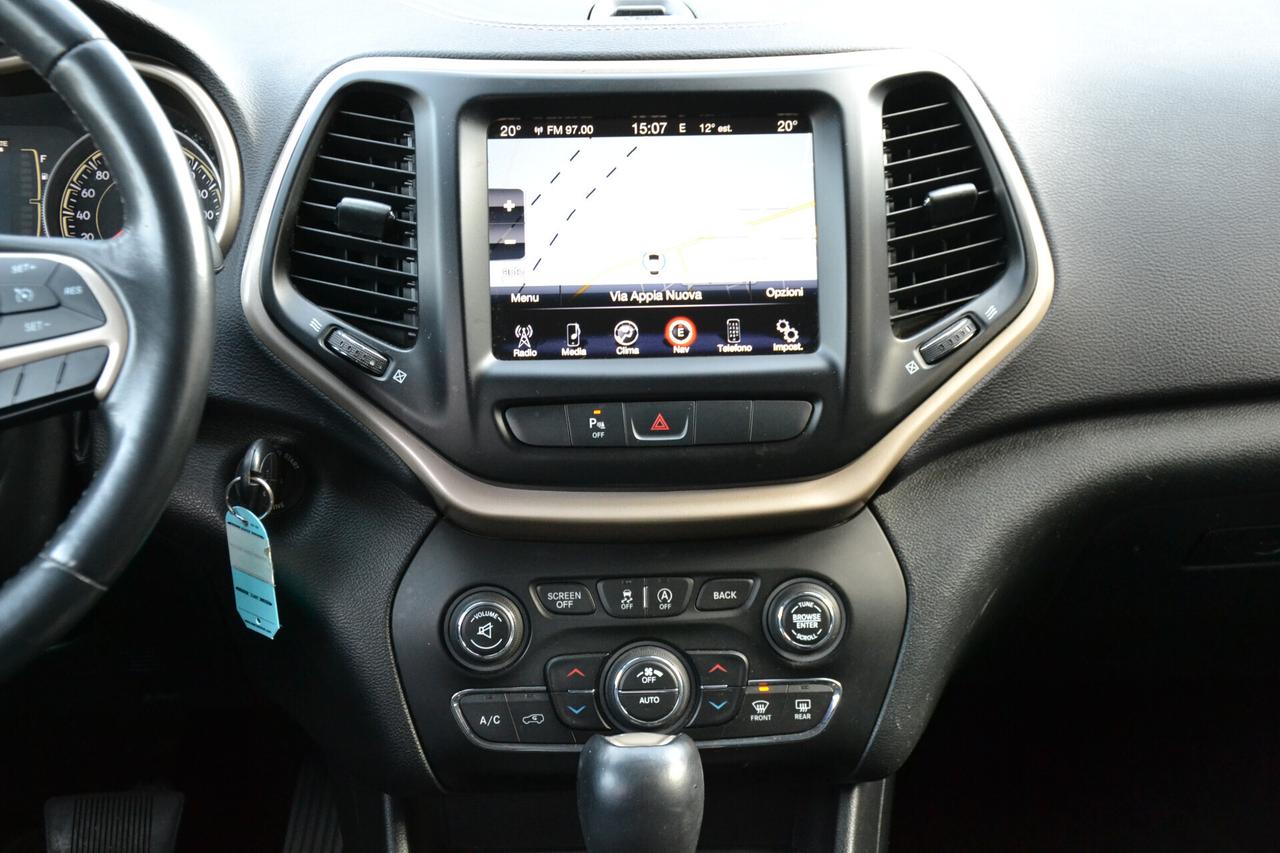 Jeep Cherokee 2.0 Mjt 170CV 4WD AUTOM.+ NAVI+PDC+LED+TEL+PRIVACY