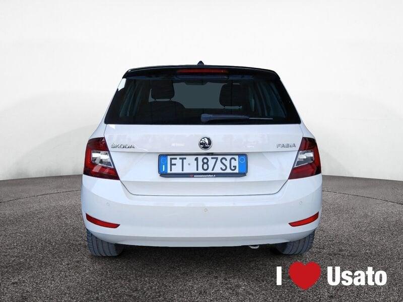 Skoda Fabia III 2015 Berlina 1.0 mpi Twin Color Nero 60cv my19