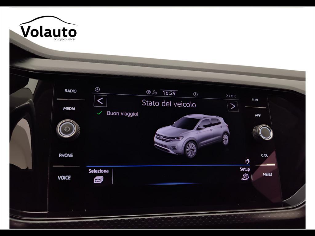 VOLKSWAGEN T-Cross 2019 - T-Cross 1.0 tsi R-LINE 95cv