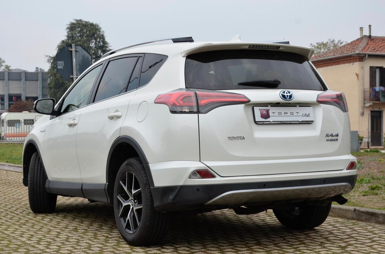 TOYOTA RAV 4 2.5 VVT-I FULL HYBRID STYLE 2WD 155cv E-CVT, UNICOPROPRIETARIO, SERVICE TOYOTA, UFF ITALIANA, EURO 6B, RETRO, FULL LED, PERMUTE