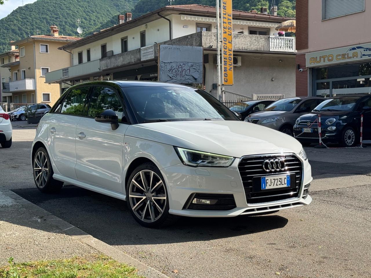 Audi A1 SPB 1.4 TDI S tronic Admired S LINE - TETTO APRIBILE - CAMBIO AUTOMATICO - SENSORI ANTERIORI E POSTERIORI - SEDILI IN PELLE