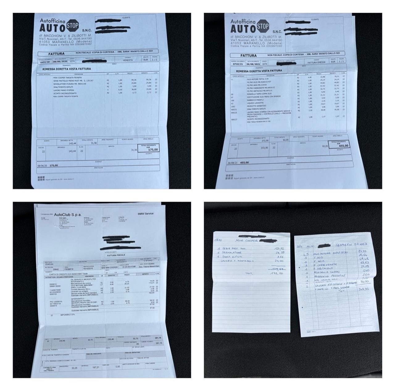 Mini 1.5 Cooper D. Garanzia 12 mesi. Neopatentati