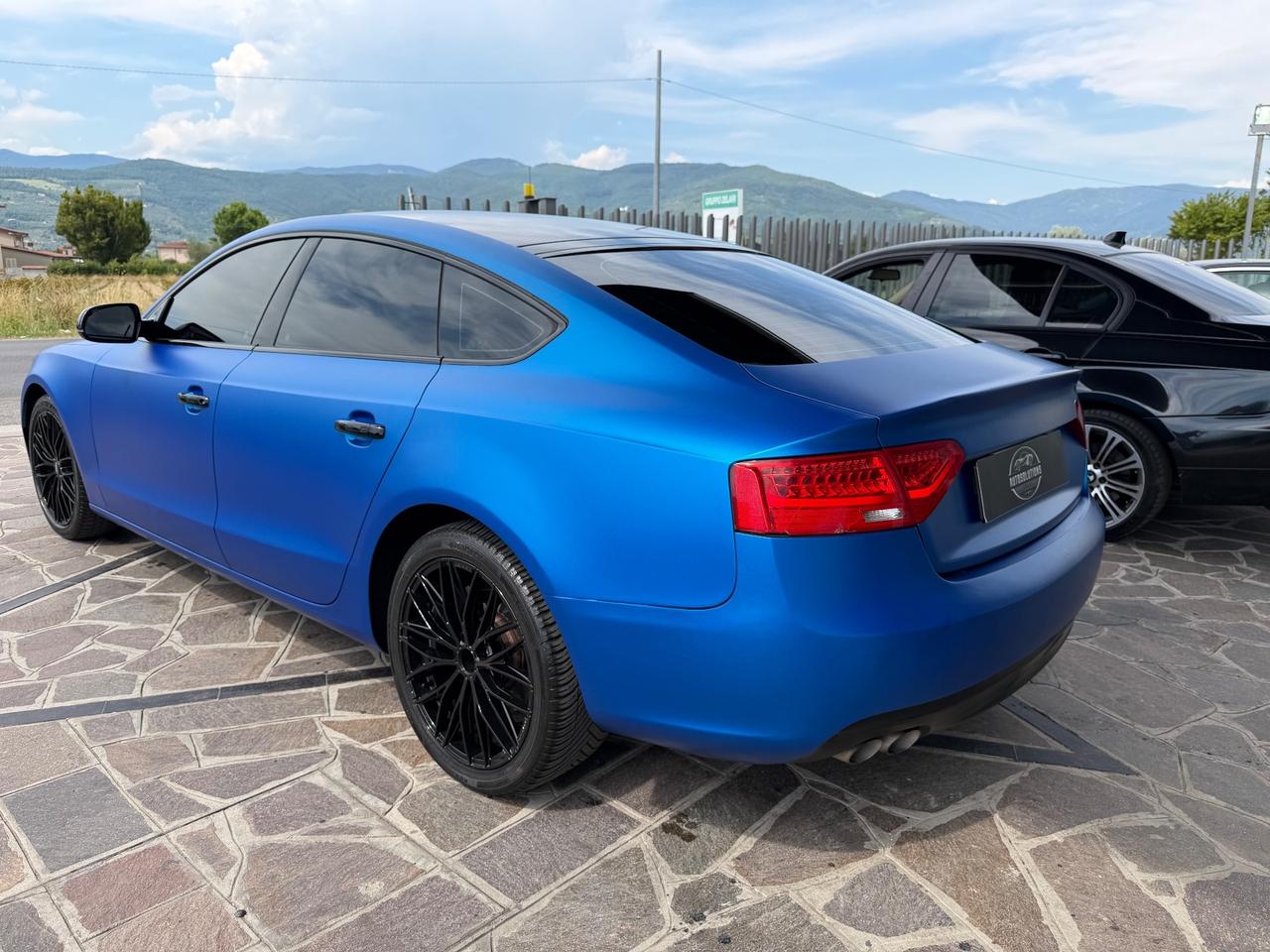 Audi A5 Sportback 2.0 tdi 177cv s-tronic Wraping Blu Opaco