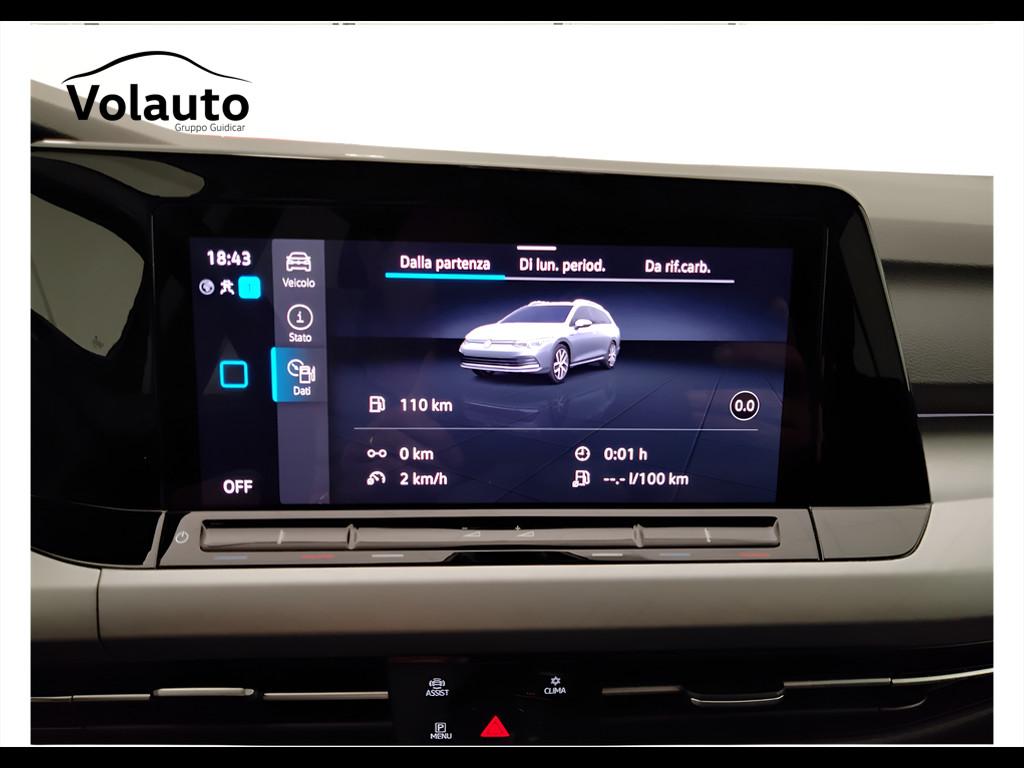 VOLKSWAGEN Golf VIII 2020 Variant - Golf Variant 1.0 etsi evo Life 110cv dsg