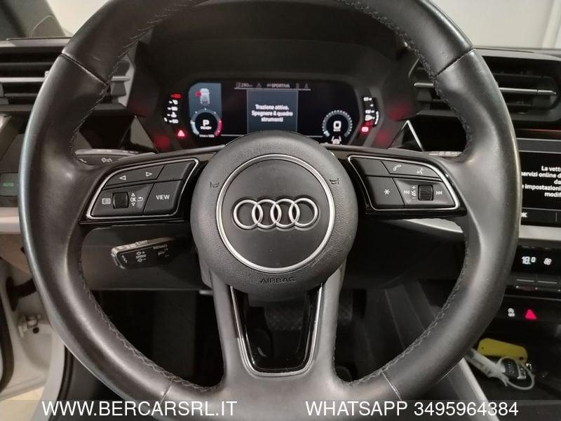 Audi A3 SPB 30 TDI S tronic *MODELLO NUOVO*AUTOM*NAVIGATORE*VIRTUAL COCKPIT*