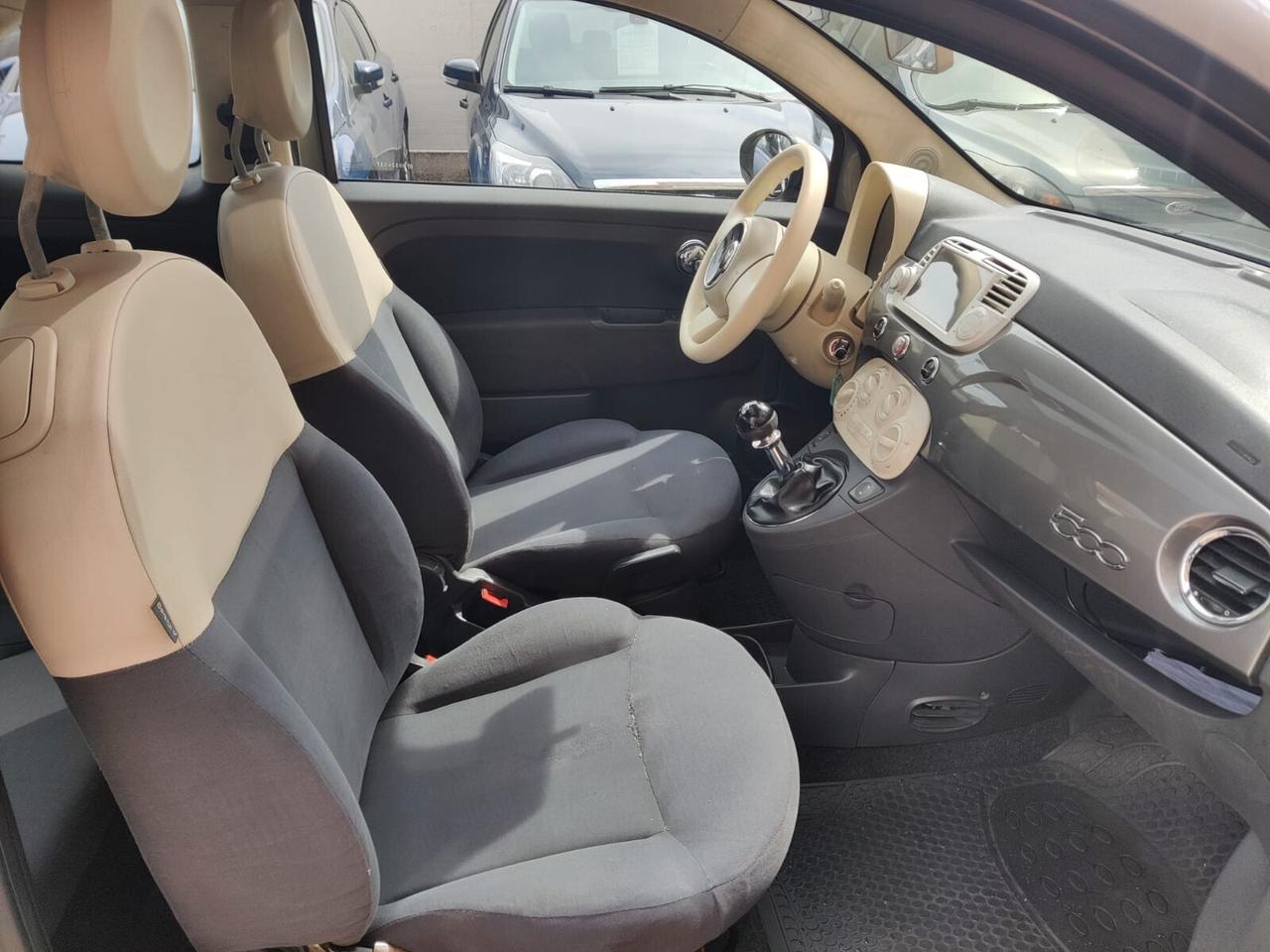 Fiat 500 1.2 benzina tetto panoramico