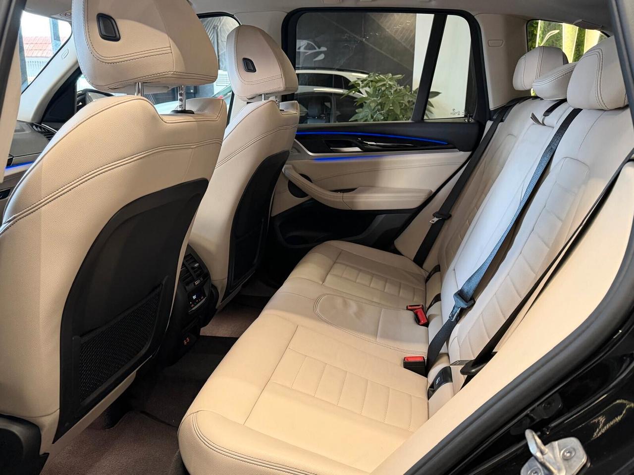 BMW X3 20D X-DRIVE X-LINE 190CV PELLE NAVI CRUISE ANNO 2020