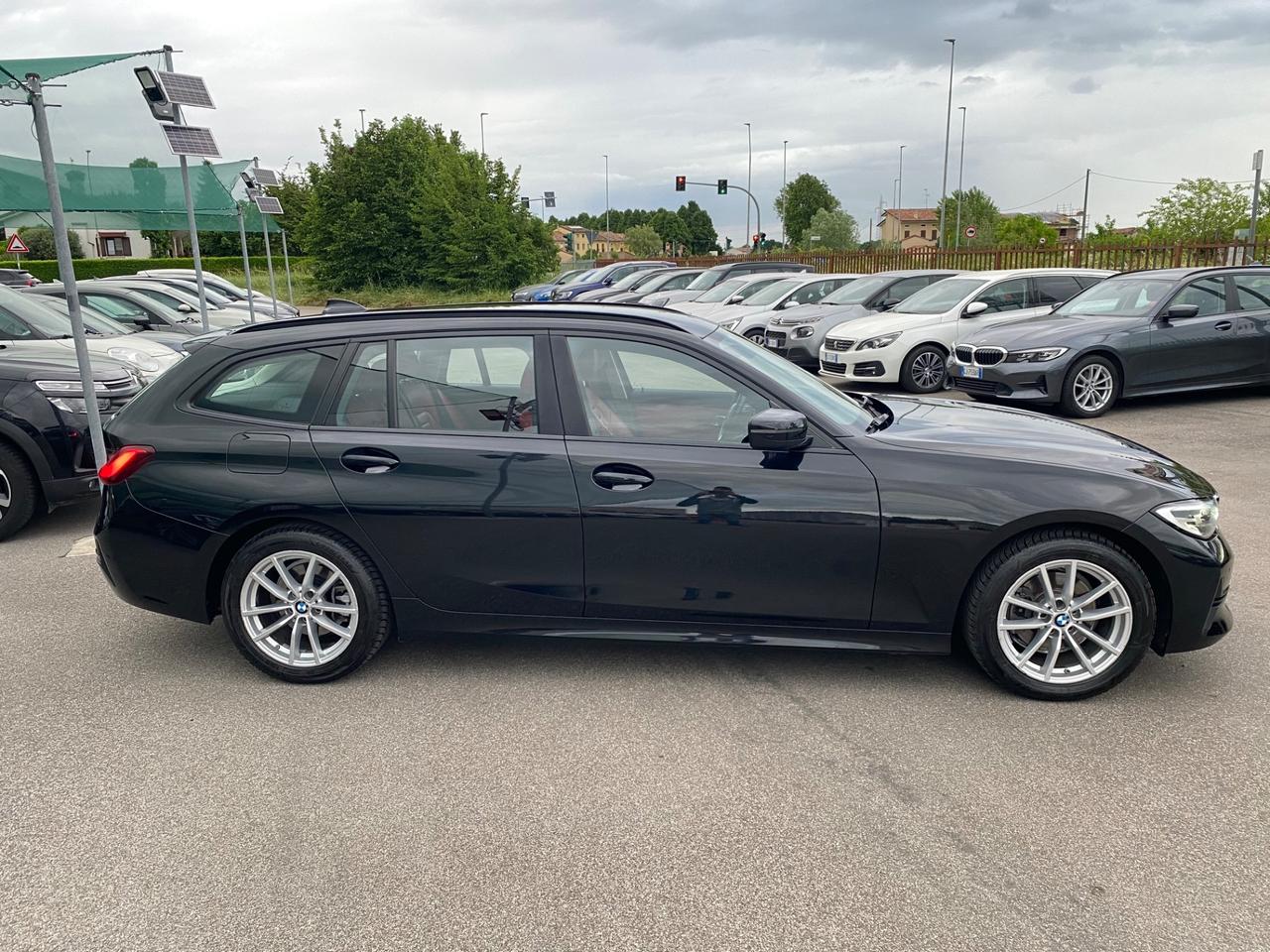Bmw 320d Sw Automatica Pelle Rossa Xenon