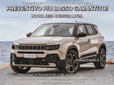 Jeep Avenger BEV - NUOVA DA IMMATRICOLARE