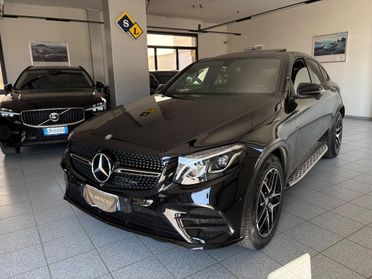 MERCEDES GLC 220 d 4Matic CoupÃ© AMG UNICO PROP/ TETTO/ TELECAMERA 360Â°