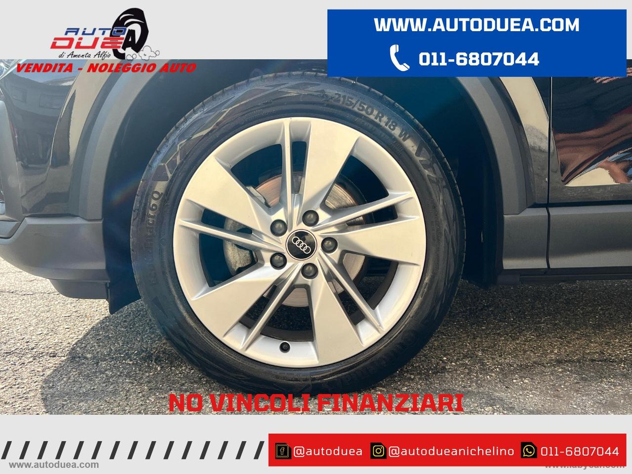 AUDI Q2 30 TDI Admired NO VINCOLI FINANZIARI