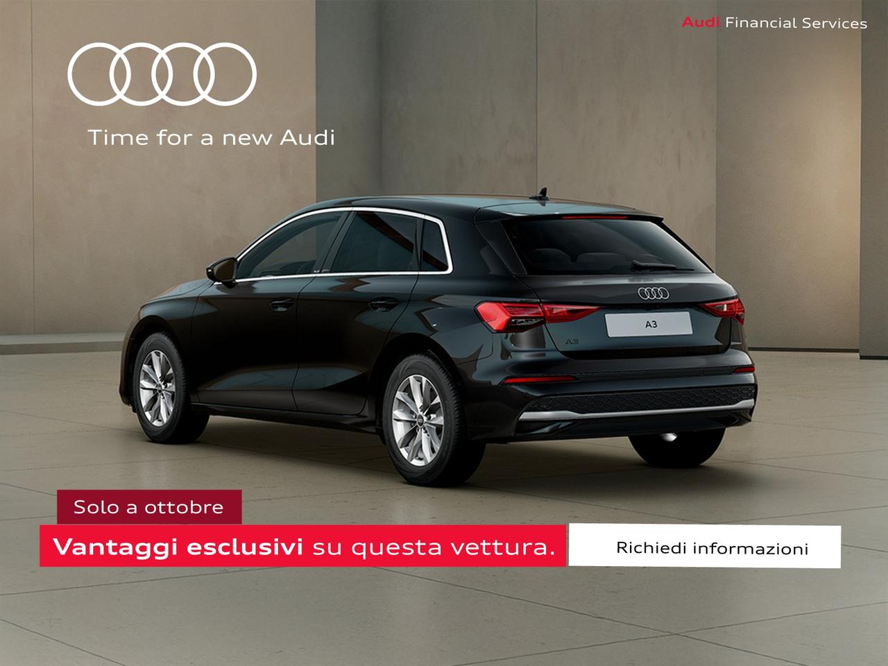 Audi A3 sportback 2.0 tdi business 150cv s-tronic