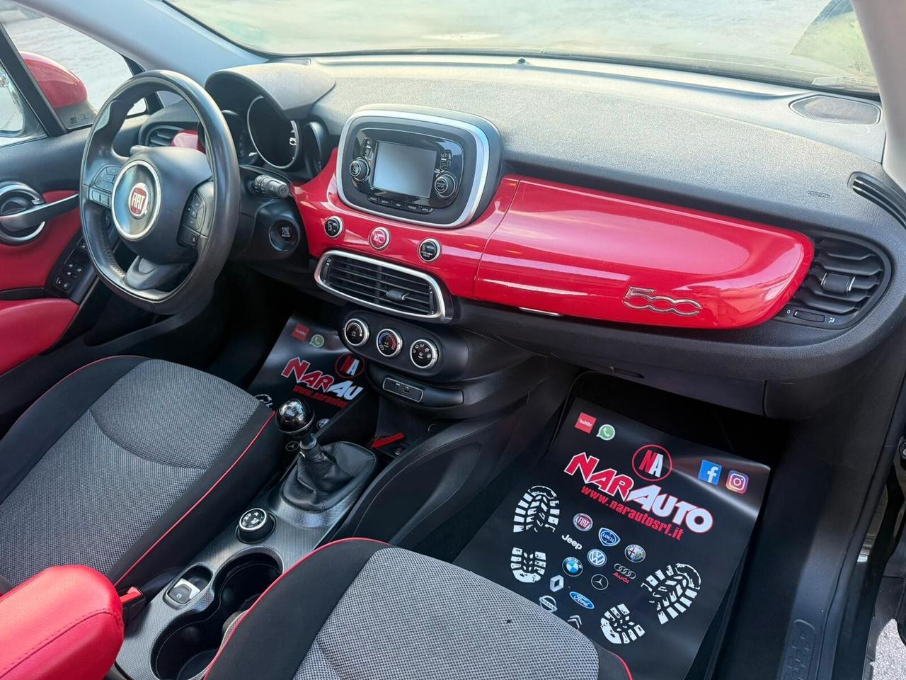 Fiat 500X 1.3 MultiJet 95 CV Edizione Rosso Amore