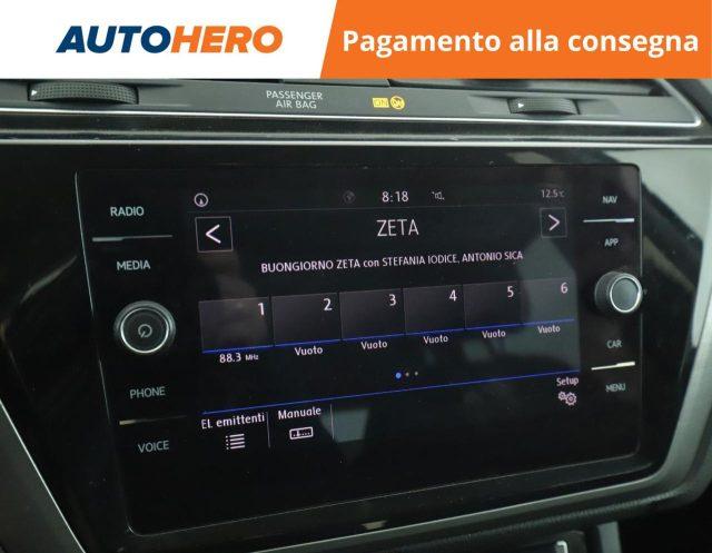 VOLKSWAGEN Touran 1.6 TDI 115 CV SCR DSG Business BlueMotion Technol