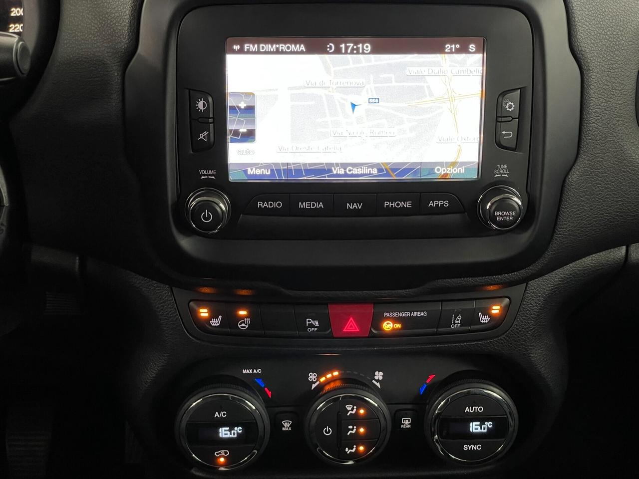 Jeep Renegade 1.4 M-Air 140CV GPL LIMITED NAVI UCONNECT PERFETTA