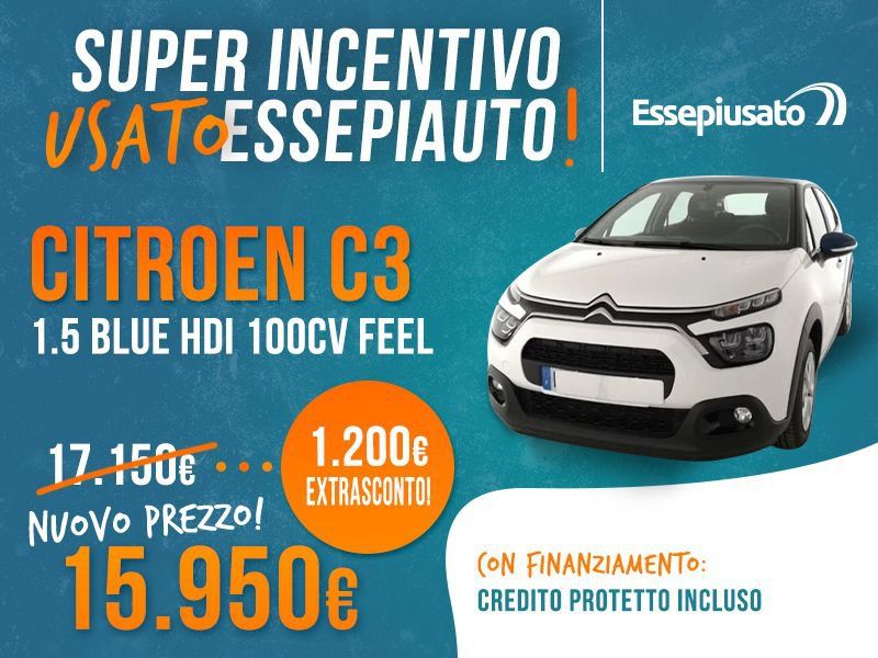 Citroën C3 BlueHDi 100 S&S Feel