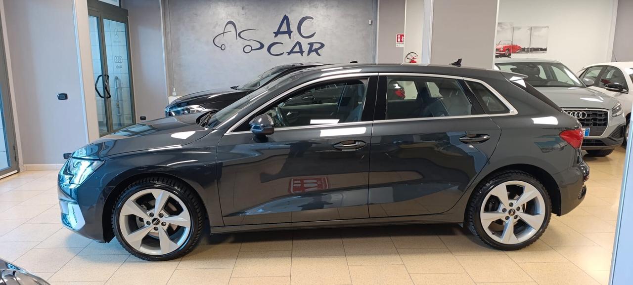 Audi A3 SPB 35 TDI S tronic Business Advanced 3 ANNI GARANZIA COMPLETA