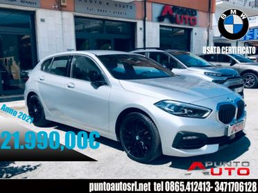 Bmw 116 118d 5p. AUTOMATICA-TELECAM- SPORT argento