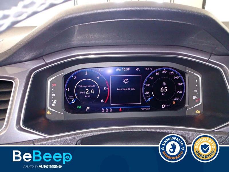 Volkswagen T-Roc 2.0 TDI ADVANCED 150CV DSG