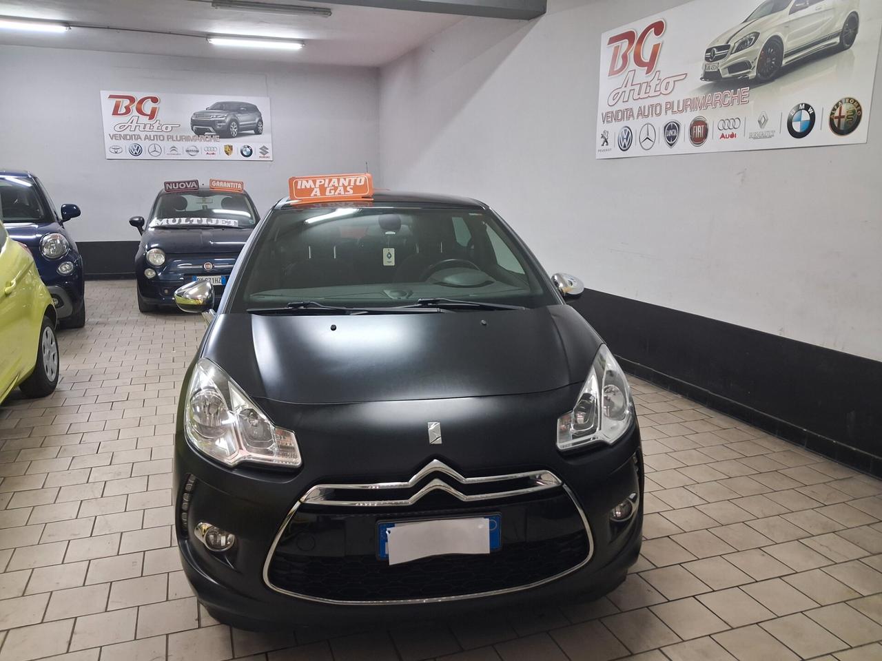Citroen DS3 Just Black 1.4 GPL unico prop 2013