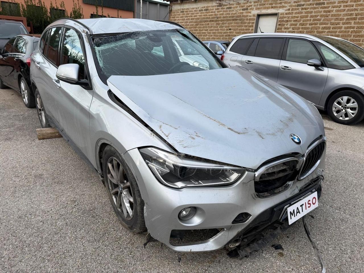 Bmw X1 sDrive18d Msport AUTO INCIDENTATA