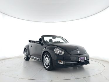 VOLKSWAGEN Maggiolino Cabrio 2.0 tdi bm Design 110cv NEOPATENTATI+C17"