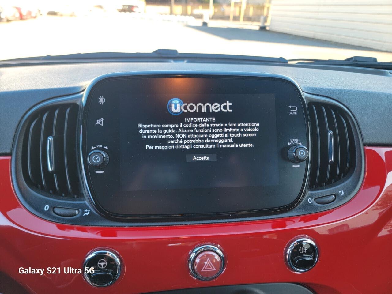 Fiat 500 1.0 Hybrid 2021 GARANZIA PERMUTE